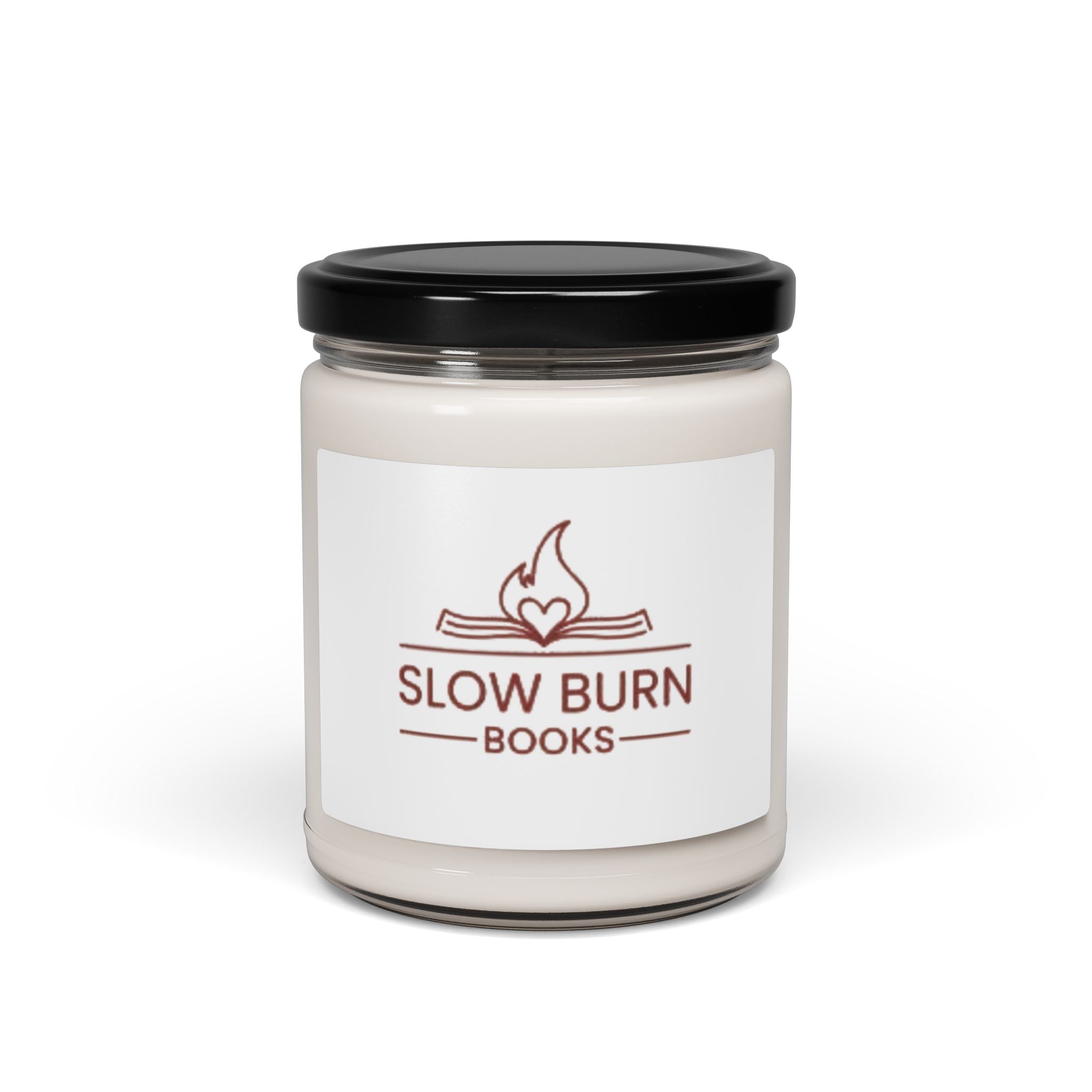 Slow Burn Books Scented Soy Candle — 9oz Cozy Reading Candle